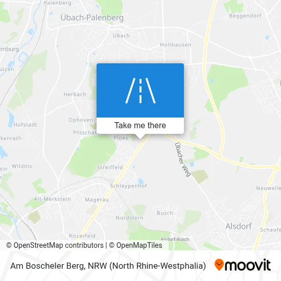 Am Boscheler Berg map