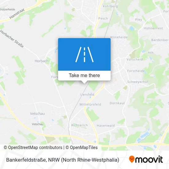 Bankerfeldstraße map