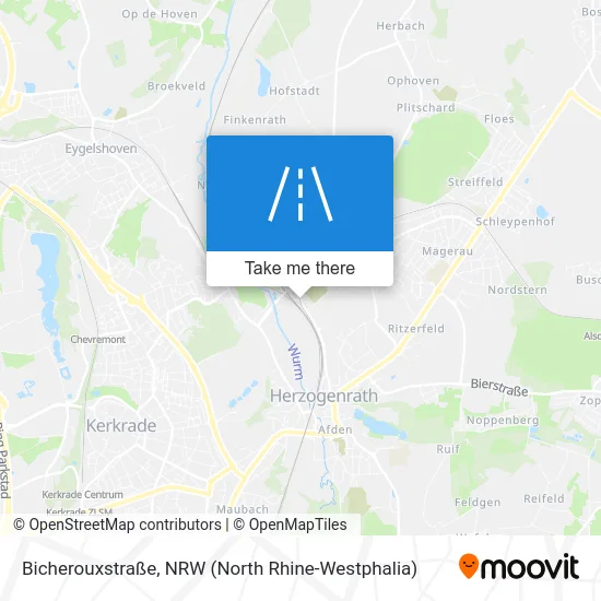 Карта Bicherouxstraße