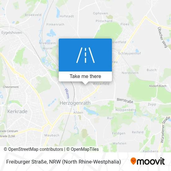 Freiburger Straße map