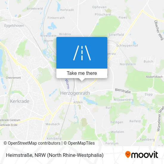 Карта Heimstraße