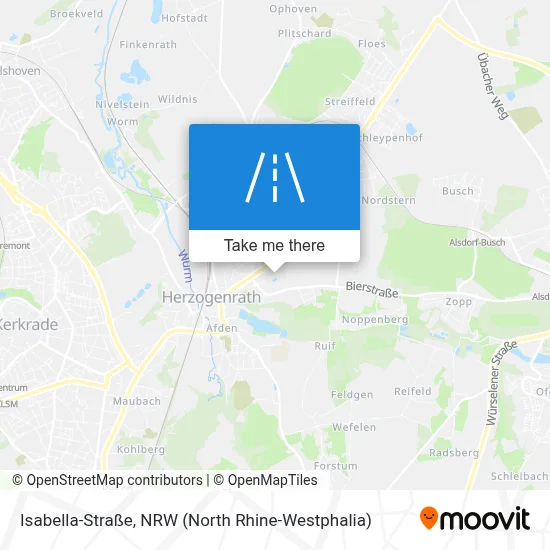 Isabella-Straße map