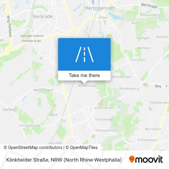 Klinkheider Straße map