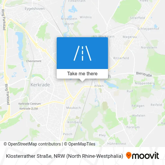 Klosterrather Straße map
