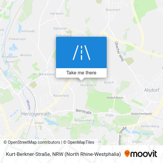 Kurt-Berkner-Straße map