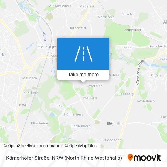 Kämerhöfer Straße map