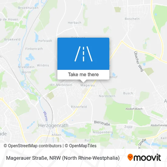 Magerauer Straße map