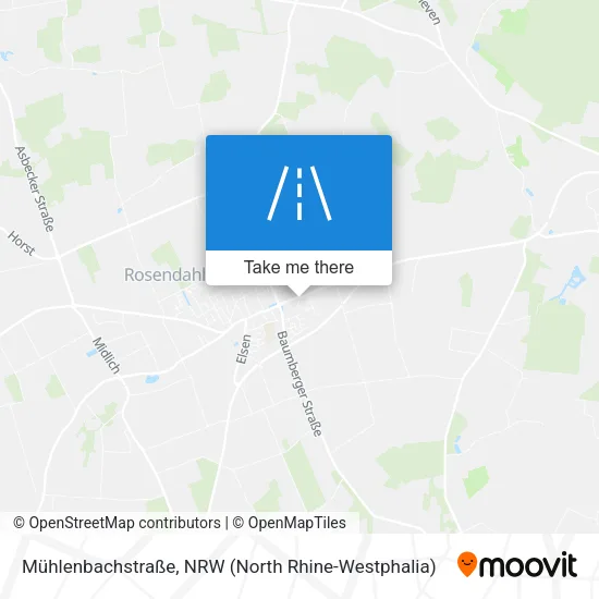 Карта Mühlenbachstraße