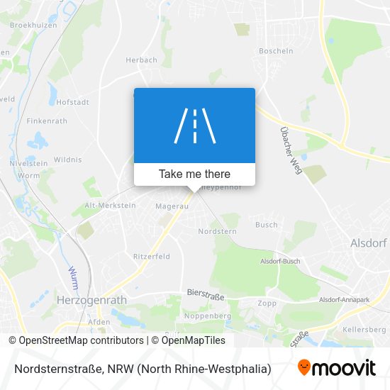 Nordsternstraße map