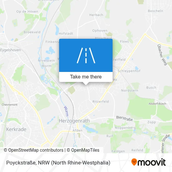 Poyckstraße map