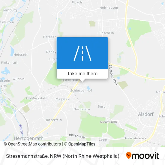 Stresemannstraße map