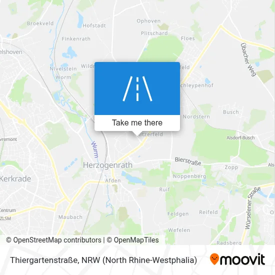 Thiergartenstraße map