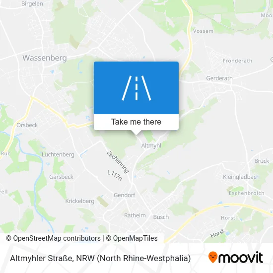 Altmyhler Straße map
