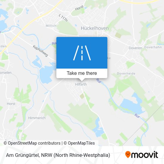 Am Grüngürtel map