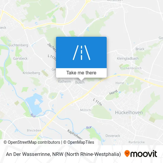 An Der Wasserrinne map