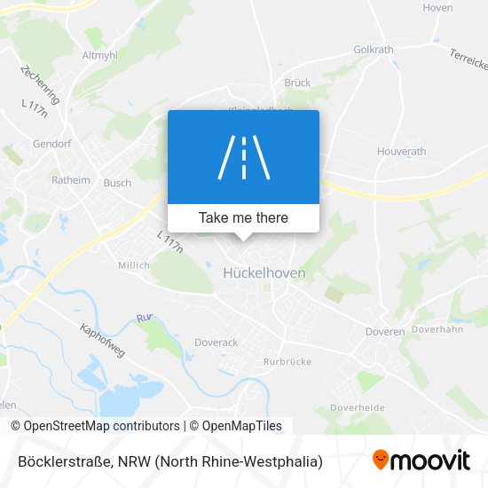 Böcklerstraße map