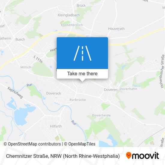 Chemnitzer Straße map