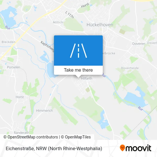 Карта Eichenstraße
