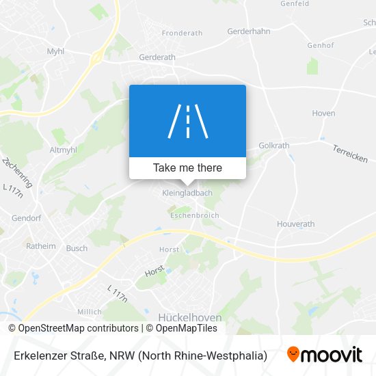 Erkelenzer Straße map