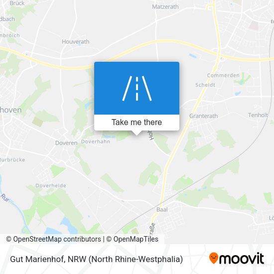Gut Marienhof map