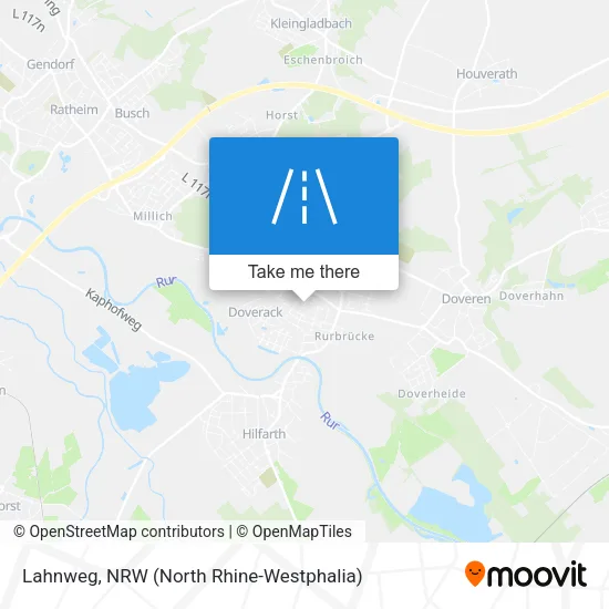 Карта Lahnweg