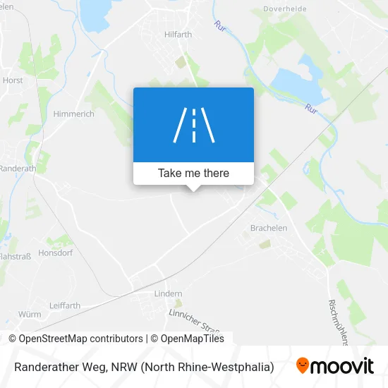 Карта Randerather Weg