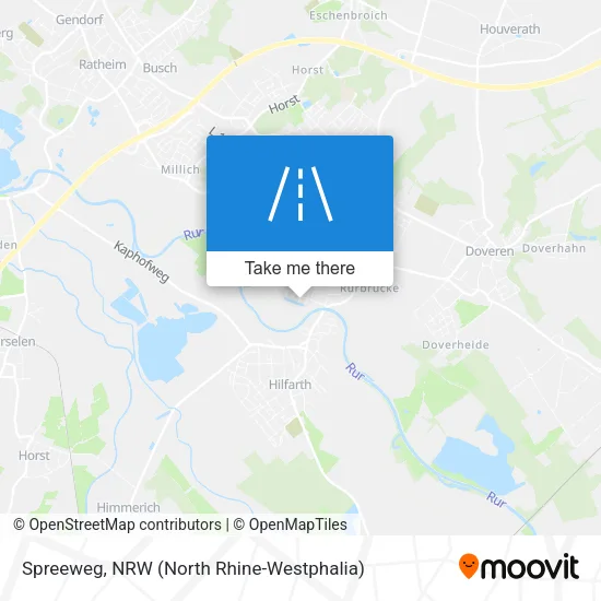 Карта Spreeweg