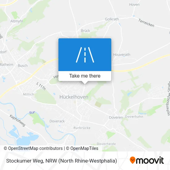 Карта Stockumer Weg