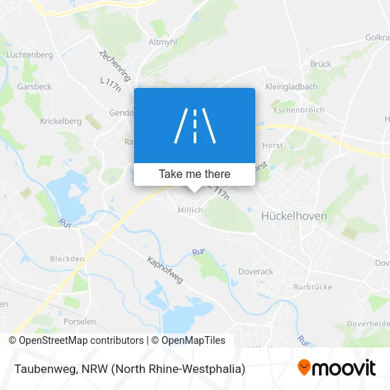 Карта Taubenweg