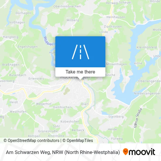 Am Schwarzen Weg map