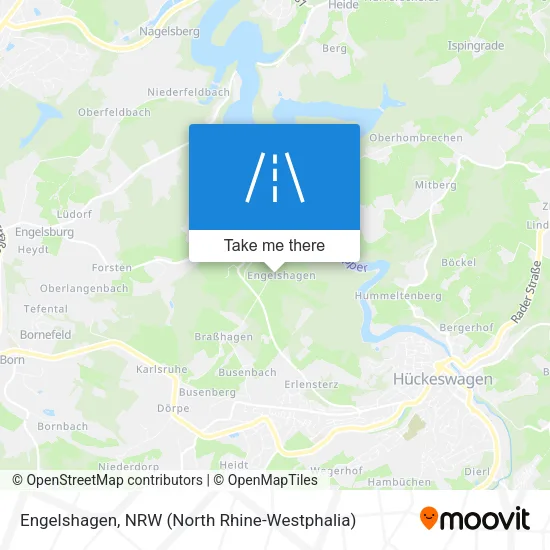 Карта Engelshagen