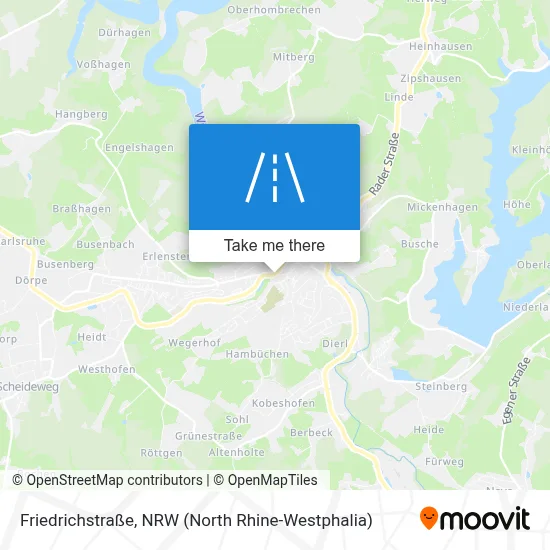 Friedrichstraße map