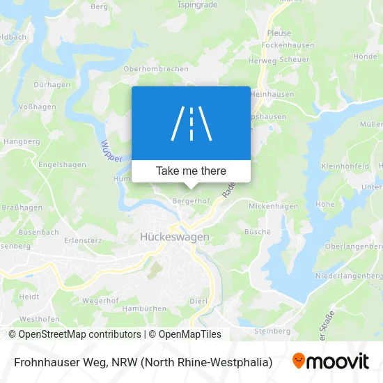 Карта Frohnhauser Weg
