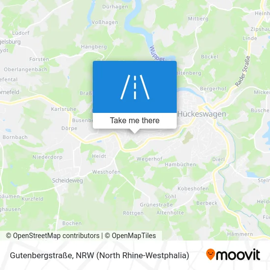 Gutenbergstraße map