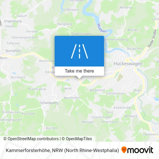 Карта Kammerforsterhöhe