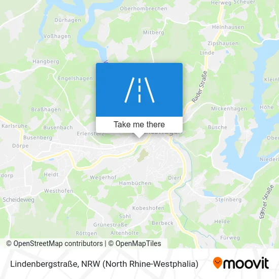 Карта Lindenbergstraße