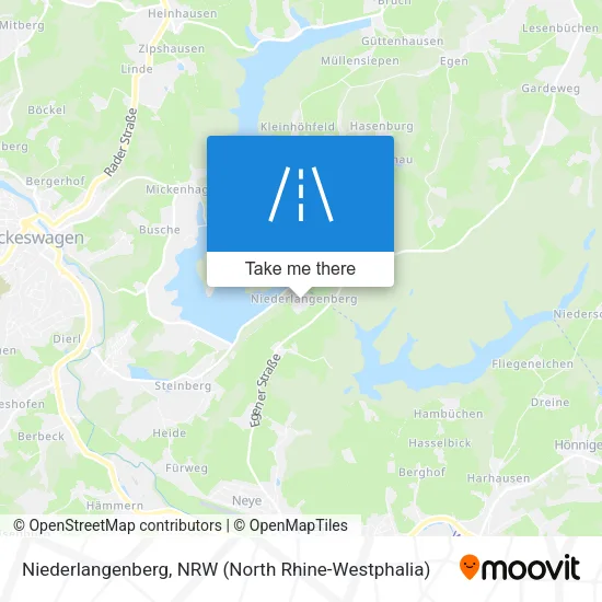 Карта Niederlangenberg