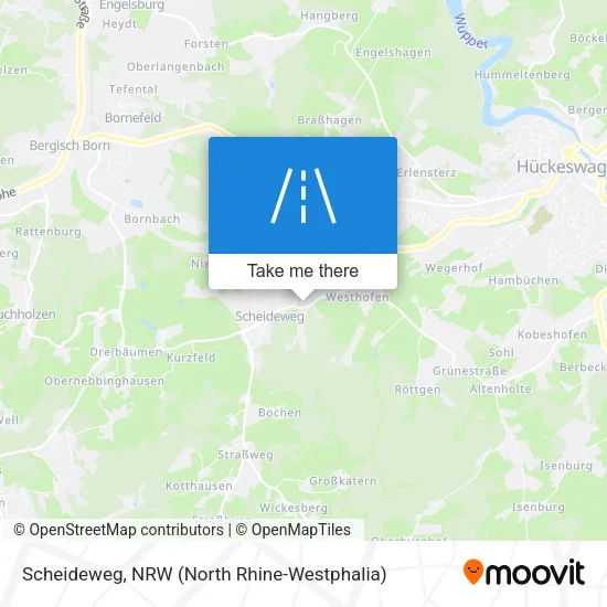 Карта Scheideweg