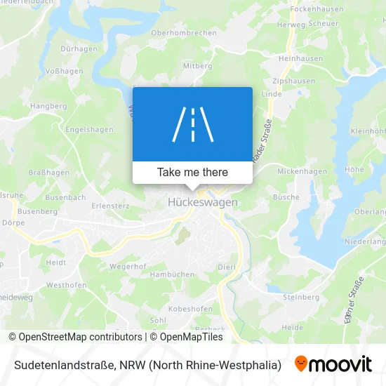 Карта Sudetenlandstraße