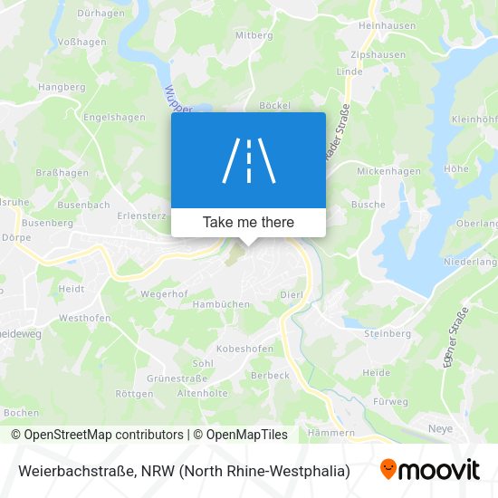 Weierbachstraße map