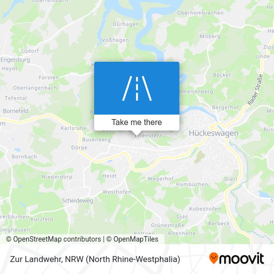 Zur Landwehr map