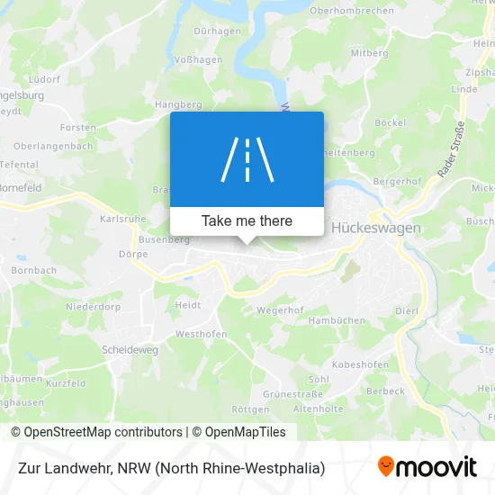 Zur Landwehr map