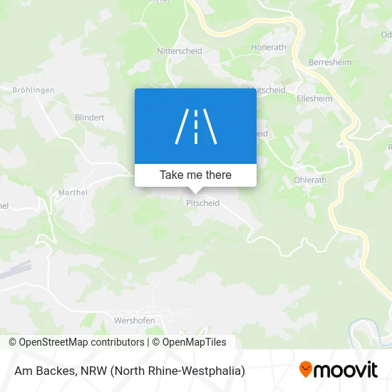 Карта Am Backes