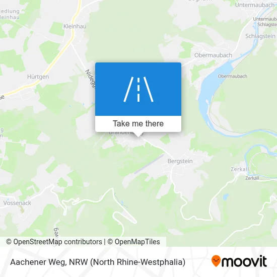 Aachener Weg map