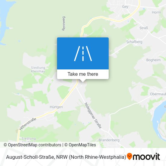 August-Scholl-Straße map