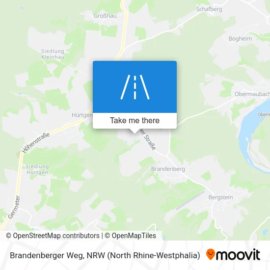 Карта Brandenberger Weg