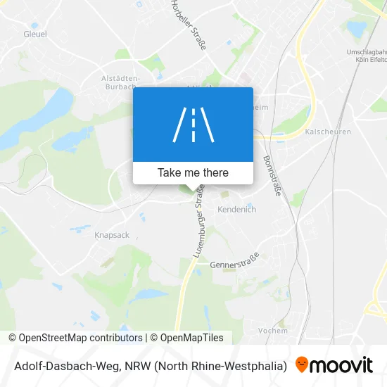 Adolf-Dasbach-Weg map