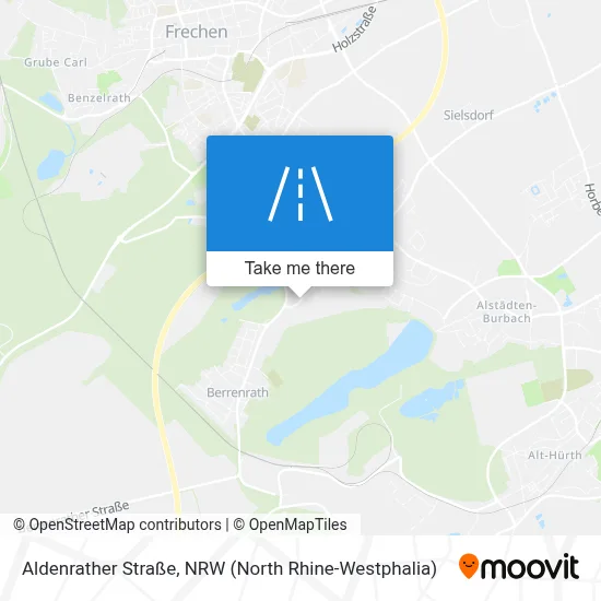 Aldenrather Straße map