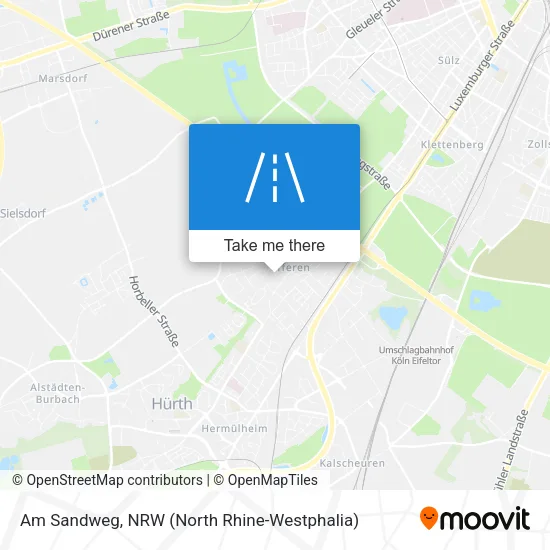 Карта Am Sandweg