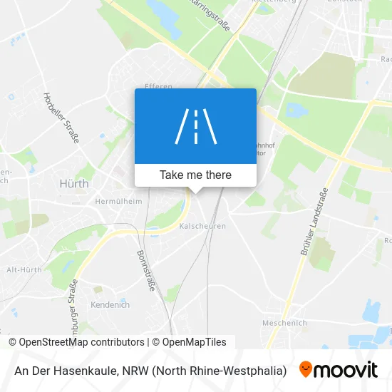 An Der Hasenkaule map